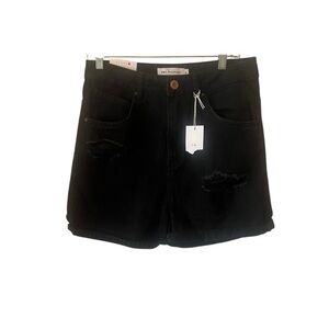 SWS Denim Mom Vintage High Rise Denim Shorts NWT